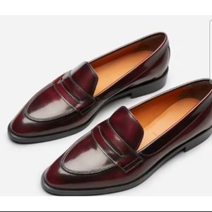 Everlane - The Modern Penny Loafer in Oxblood